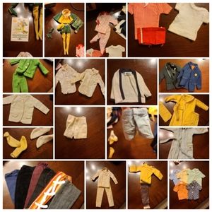 Ken clothes, 60's, 70's